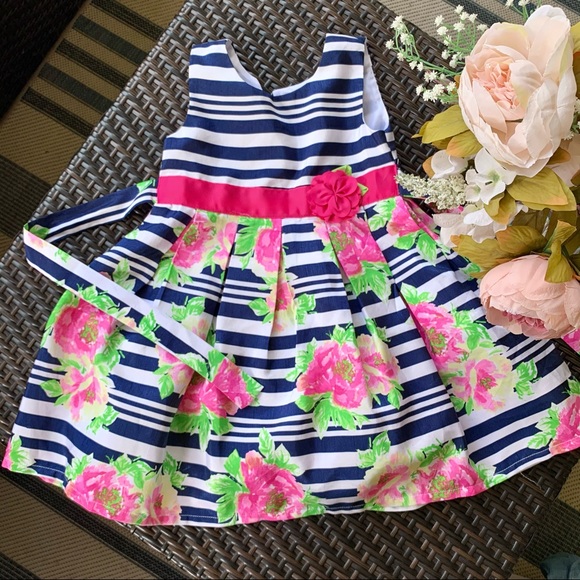 JONA MICHELLE | Girls 4T Floral Spring Dress